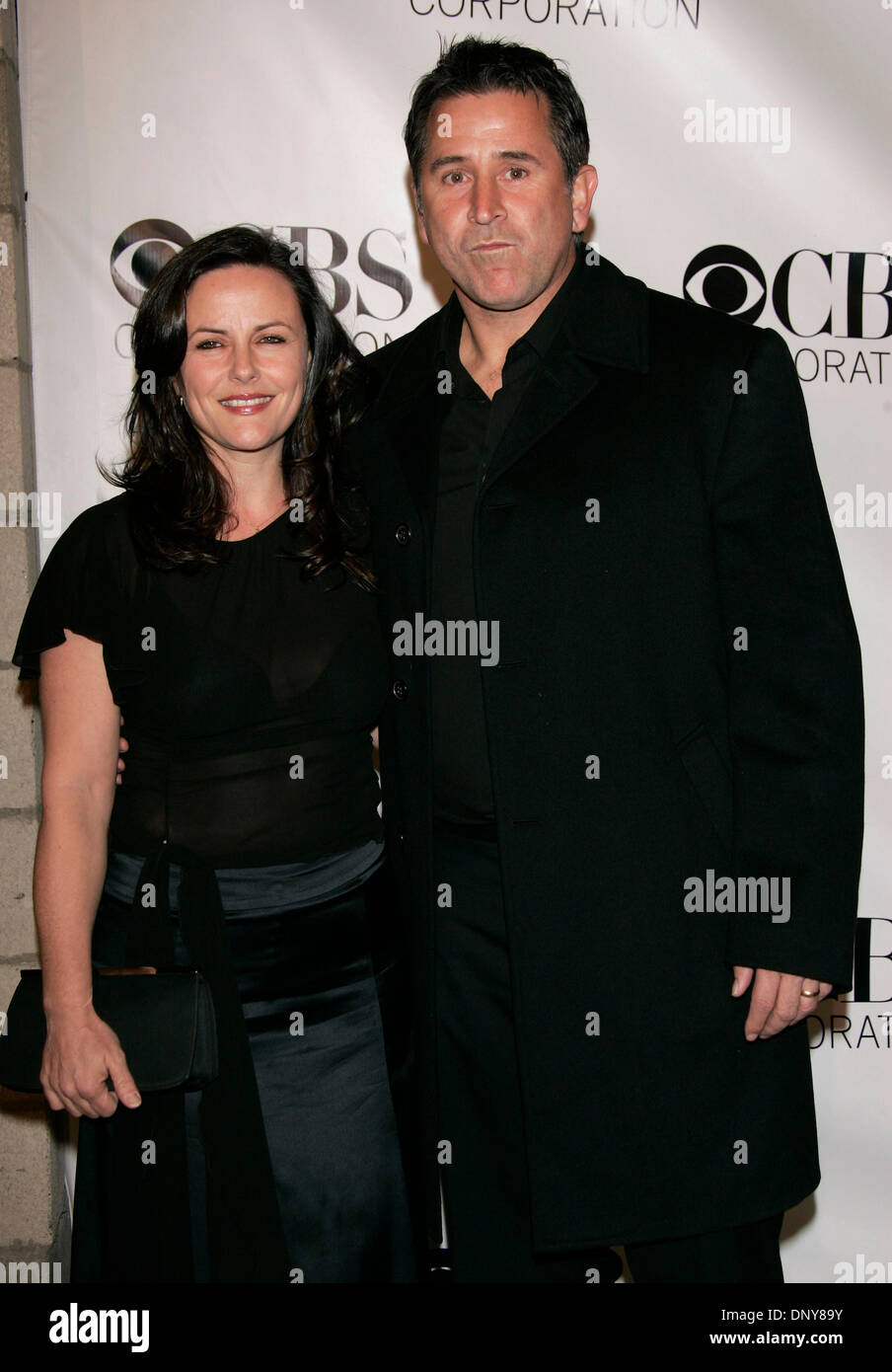 Jan 18, 2006; Pasadena, California, USA; Actor ANTHONY LaPAGLIA & wife