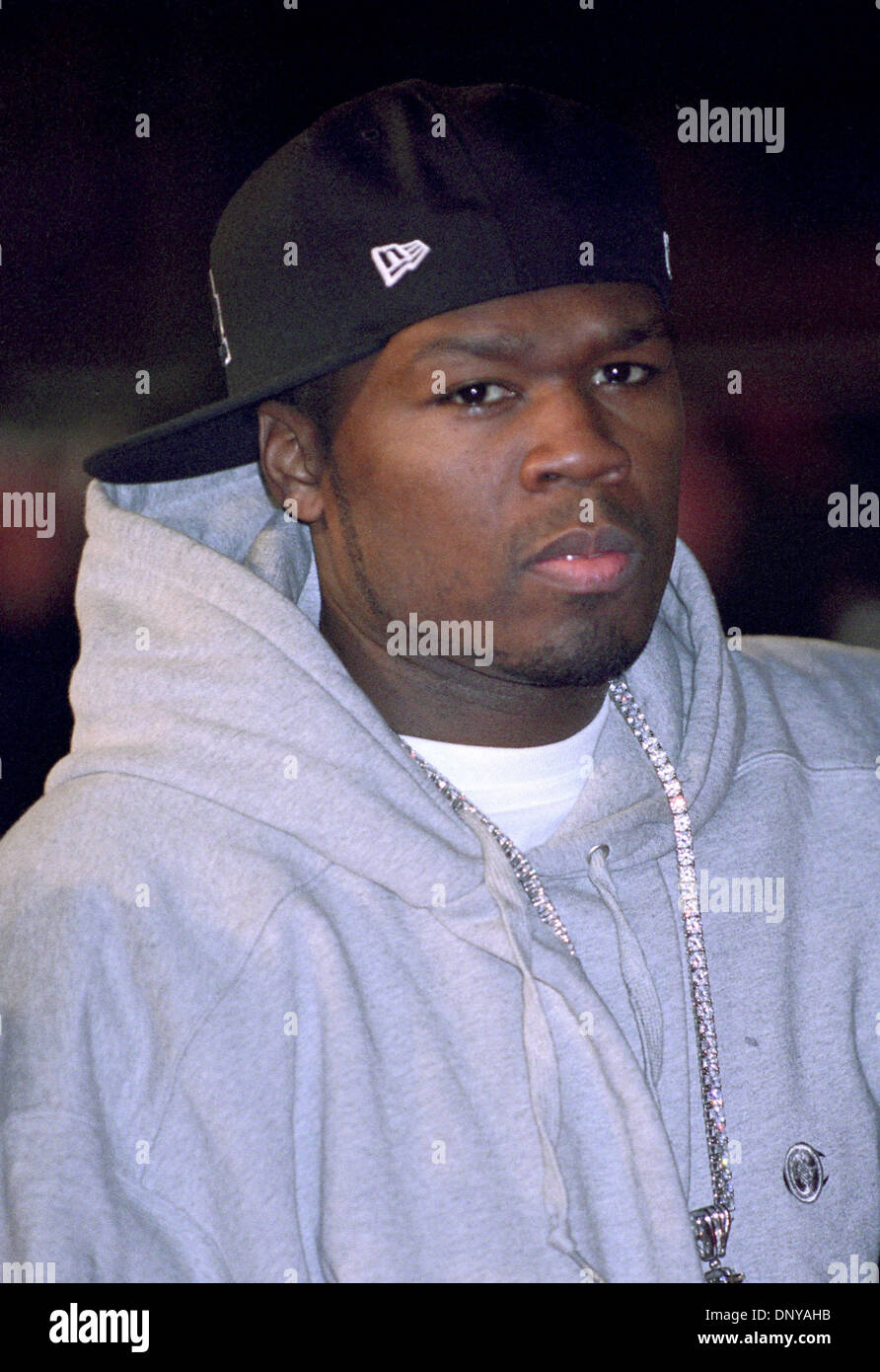 Jan 21, 2006; Cannes, FRANCE; Rapper and hip hop artist 50 CENT ...