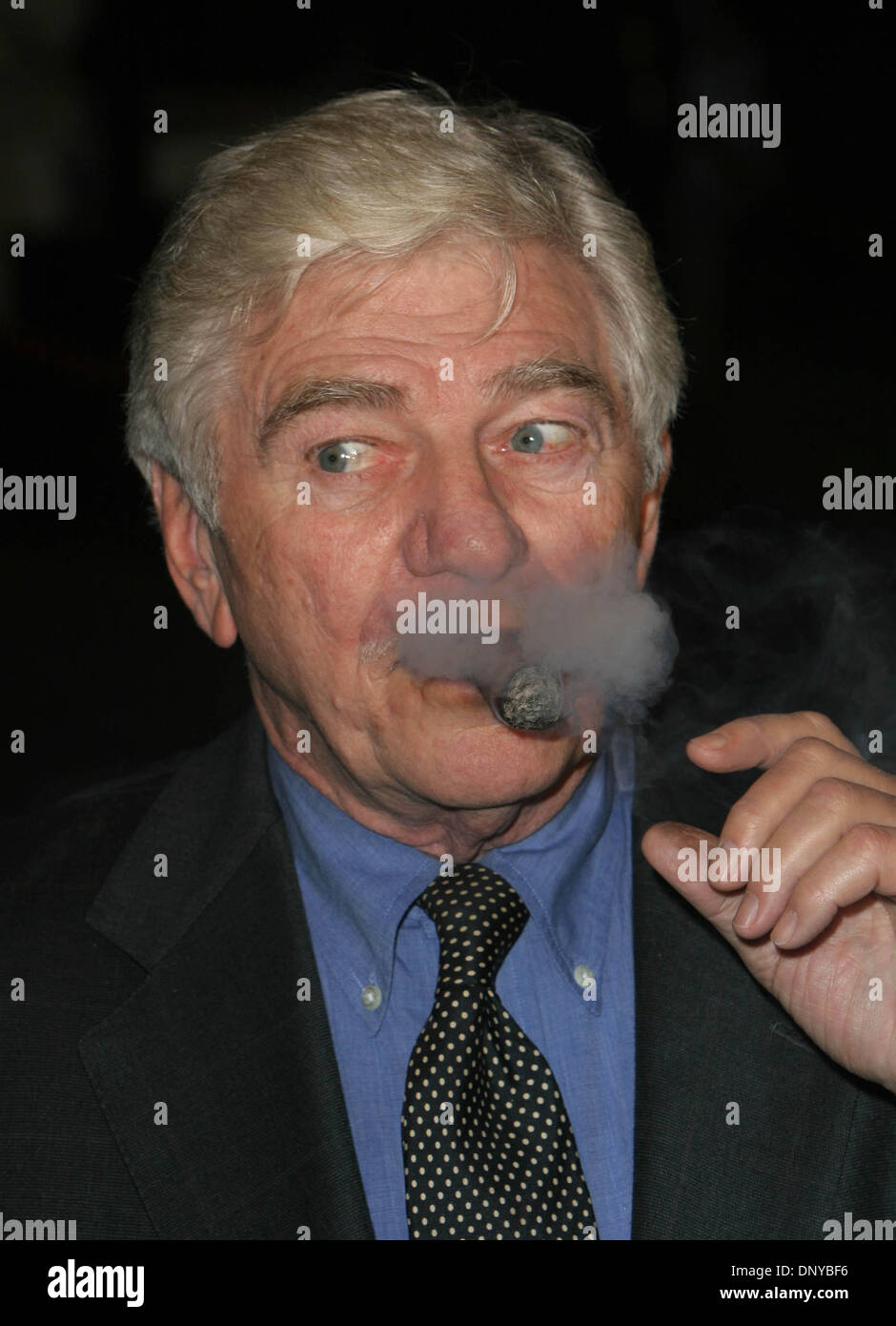 Jan 22, 2006; Pasadena, CA, USA; SEYMOUR CASSEL smoking a cigar at the NBC  Winter Press Tour TCA All Star Party held at the Ritz Carlton Huntington  Hotel in Pasadena, CA. Mandatory