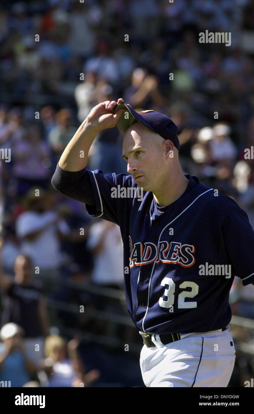 (PUBLISHED 03/23/2004, D-1, UTS1796684) Padres Stock Photo