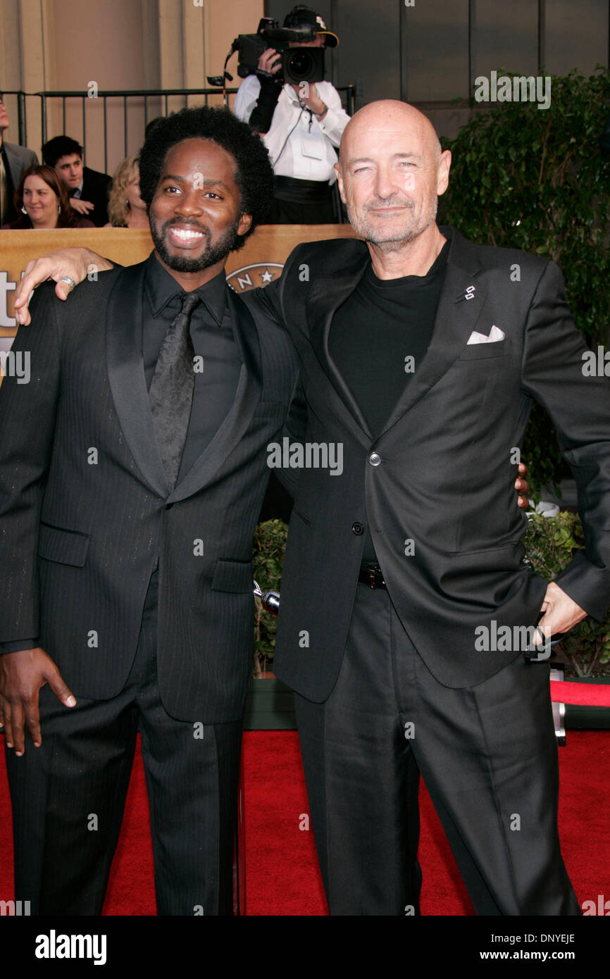 Jan 29, 2006; Los Angeles, CA, USA; TERRY O&rsquo;QUINN & HAROLD PERRINEAU at