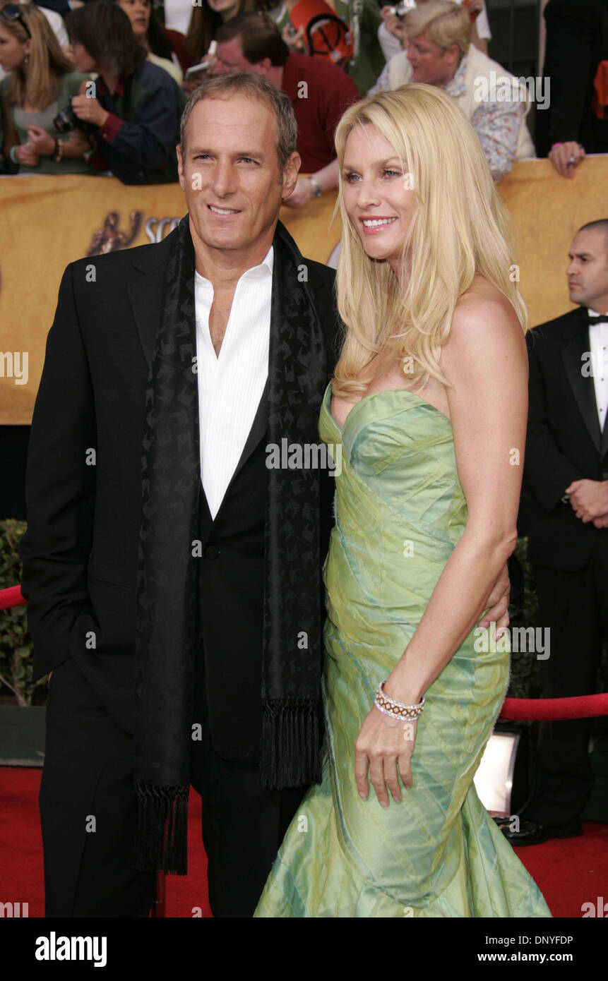 Jan 29, 2006; Los Angeles, CA, USA; NICOLLETTE SHERIDAN and MICHAEL