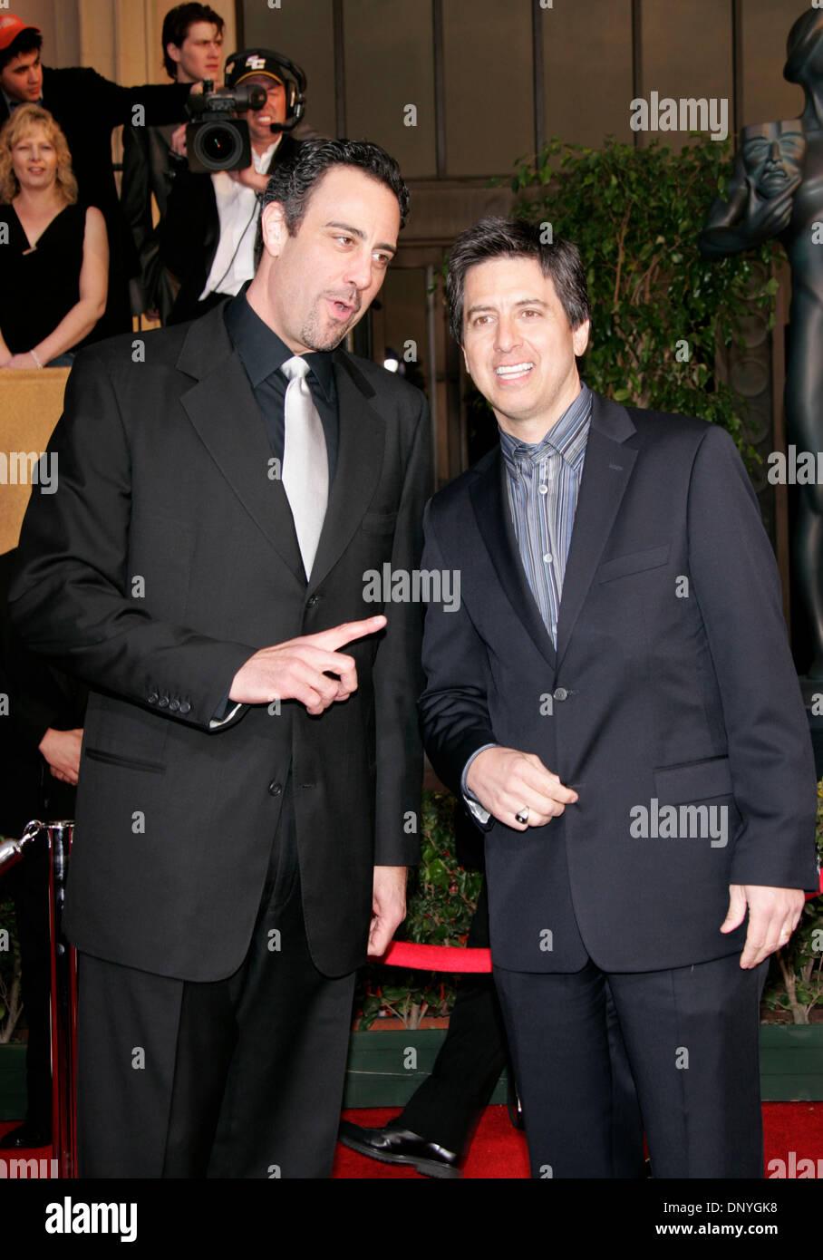 Jan 29, 2006; Los Angeles, CA, USA; Actors RAY ROMANO and BRAD GARRETT