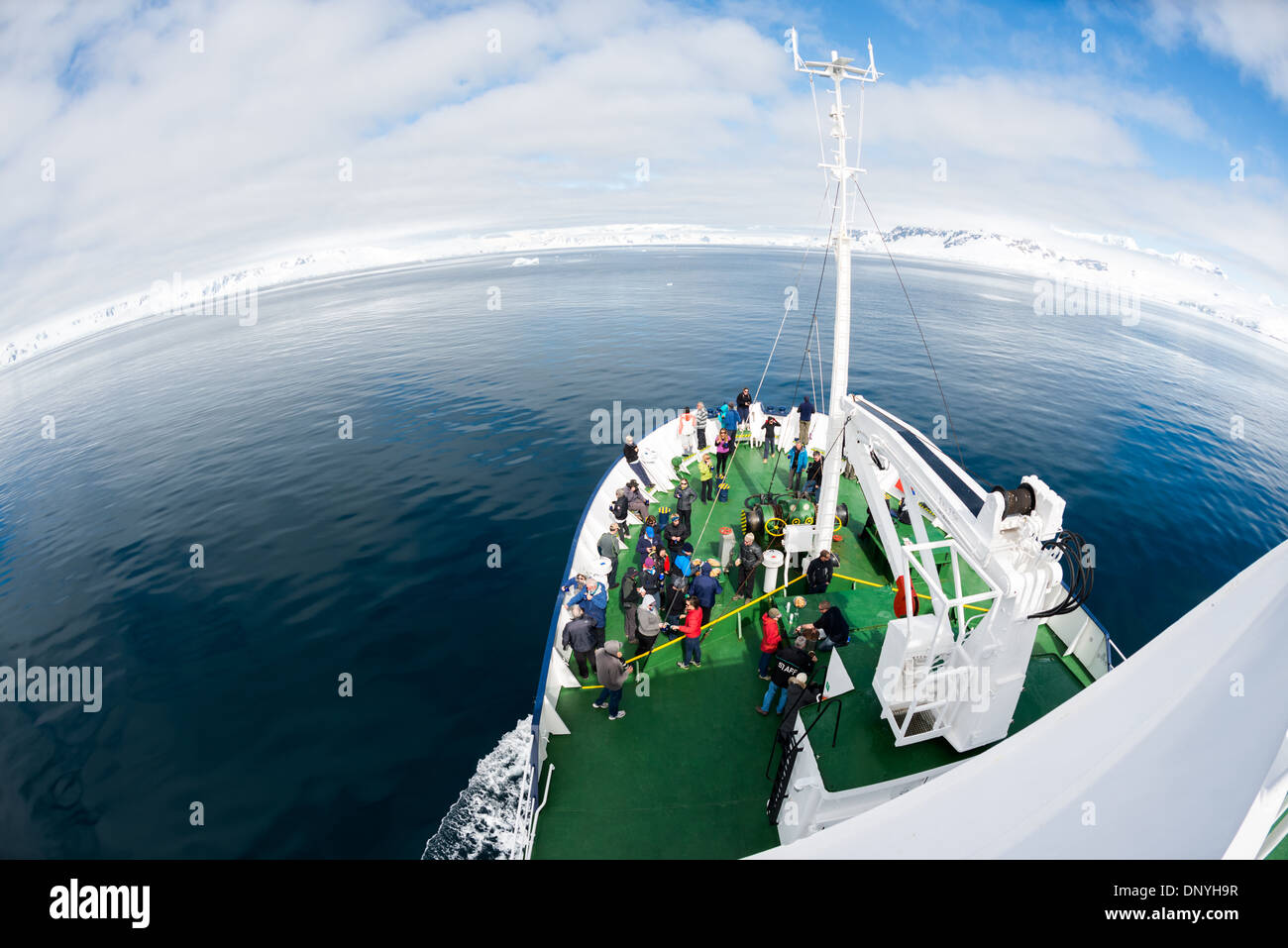 ANTARCTICA - Fournier Bay Antarctica Stock Photo