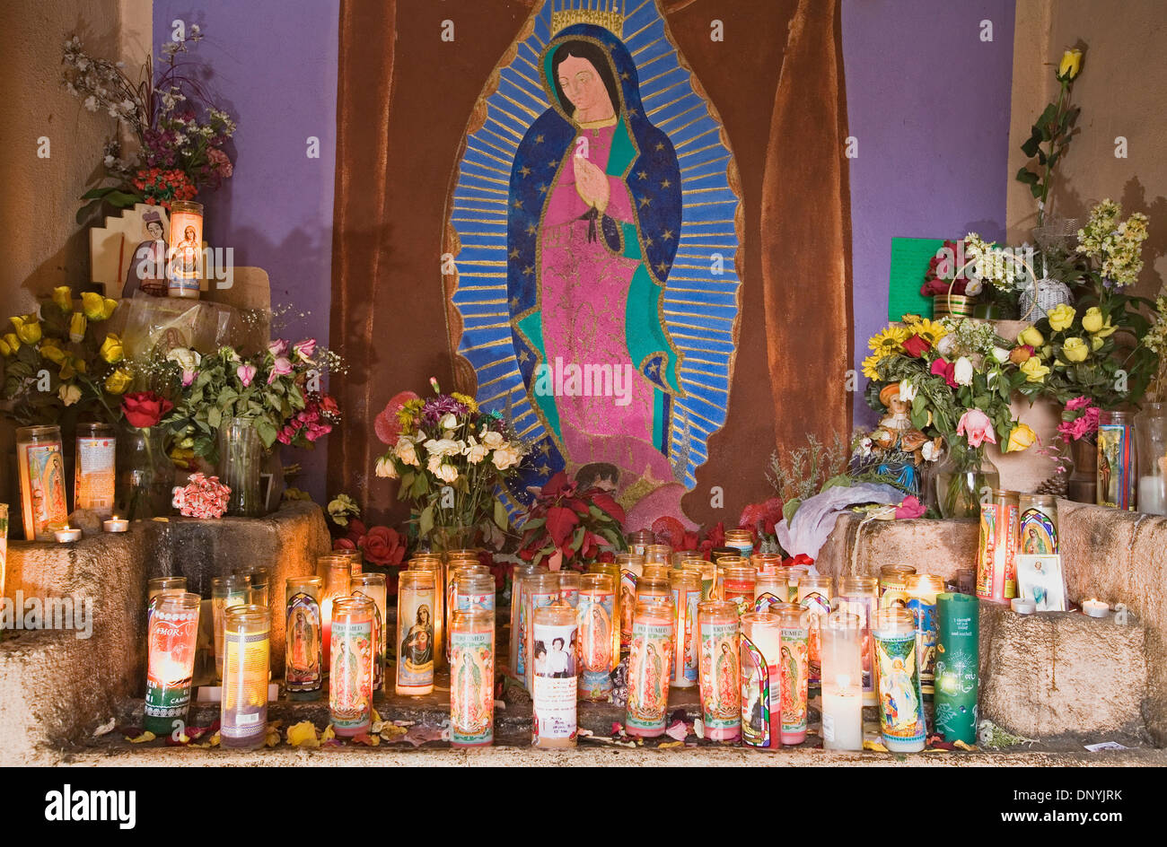 Our Lady of Guadalupe Chapel, Old Town Albuquerque, New Mexico USA