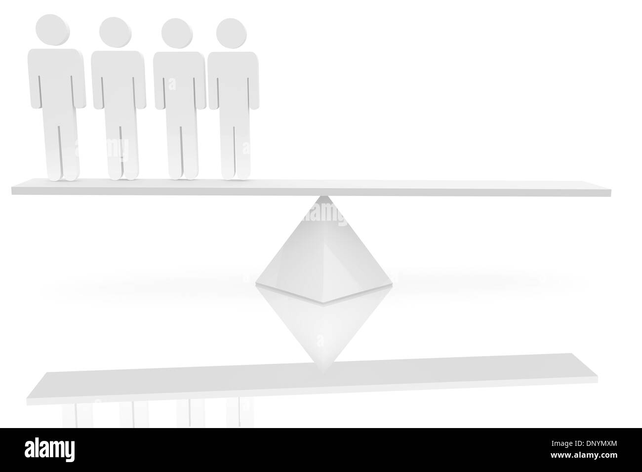 White scales with human figures Stock Photo - Alamy