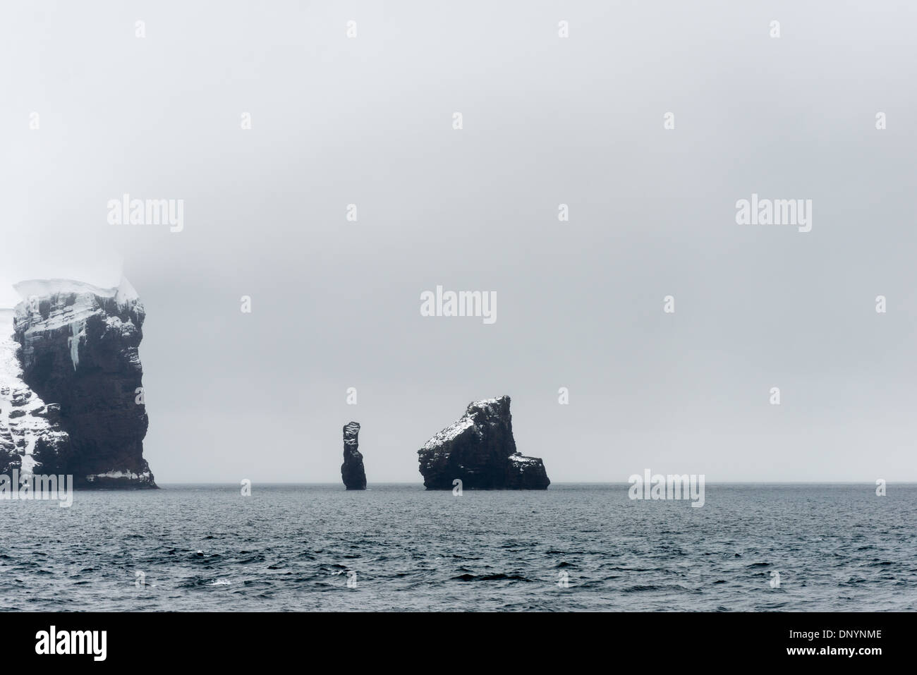 Dark basalt rift cliffs hi-res stock photography and images - Alamy