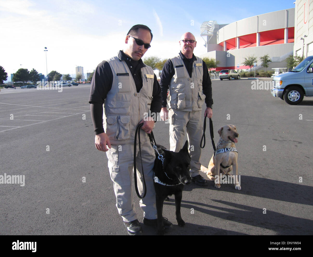 Feb 11, 2006; Las Vegas, NV, USA; WYNN Las Vegas Security Guards with