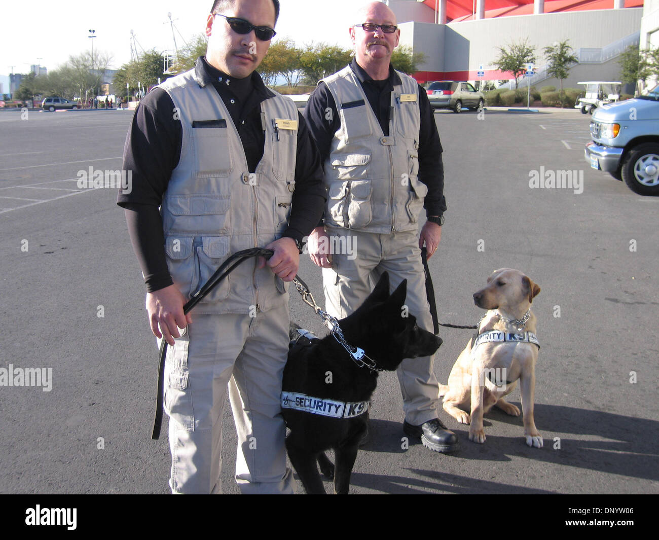 Feb 11, 2006; Las Vegas, NV, USA; WYNN Las Vegas Security Guards with