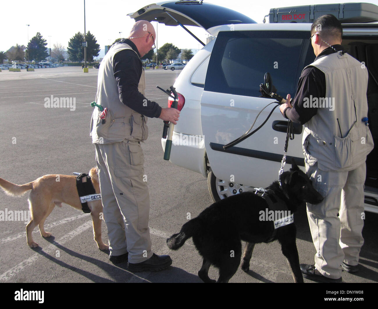 Feb 11, 2006; Las Vegas, NV, USA; WYNN Las Vegas Security Guards with