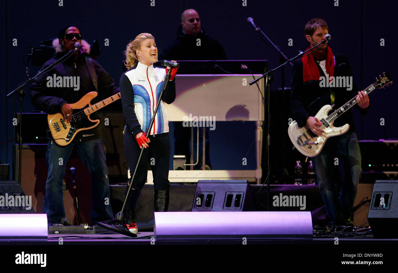 Feb 12, 2006; Turin, ITALY; XX Winter Olympics Grammy winner KELLY