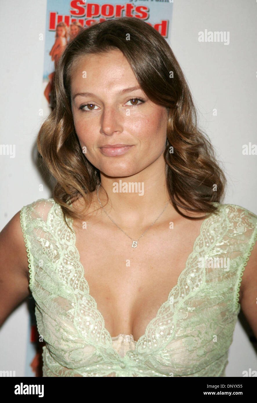 Feb 14 06 New York Ny Usa Model Bridget Hall At The 06 Sports Illustrated Swimsuit