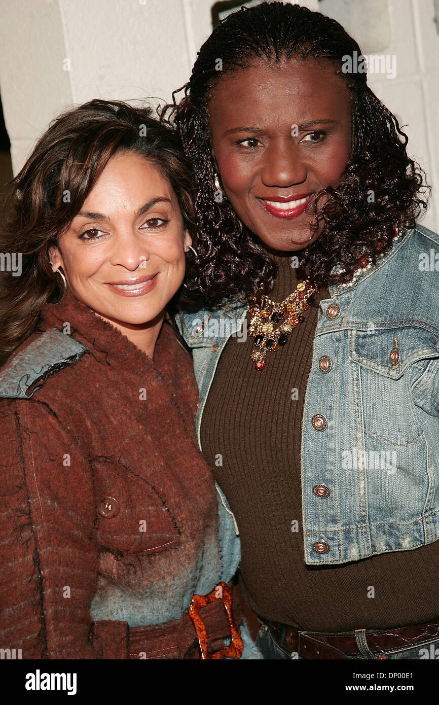 Feb 21, 2006; Hollywood, CA, USA; Actress JASMINE GUY and JUDGE MABLEAN