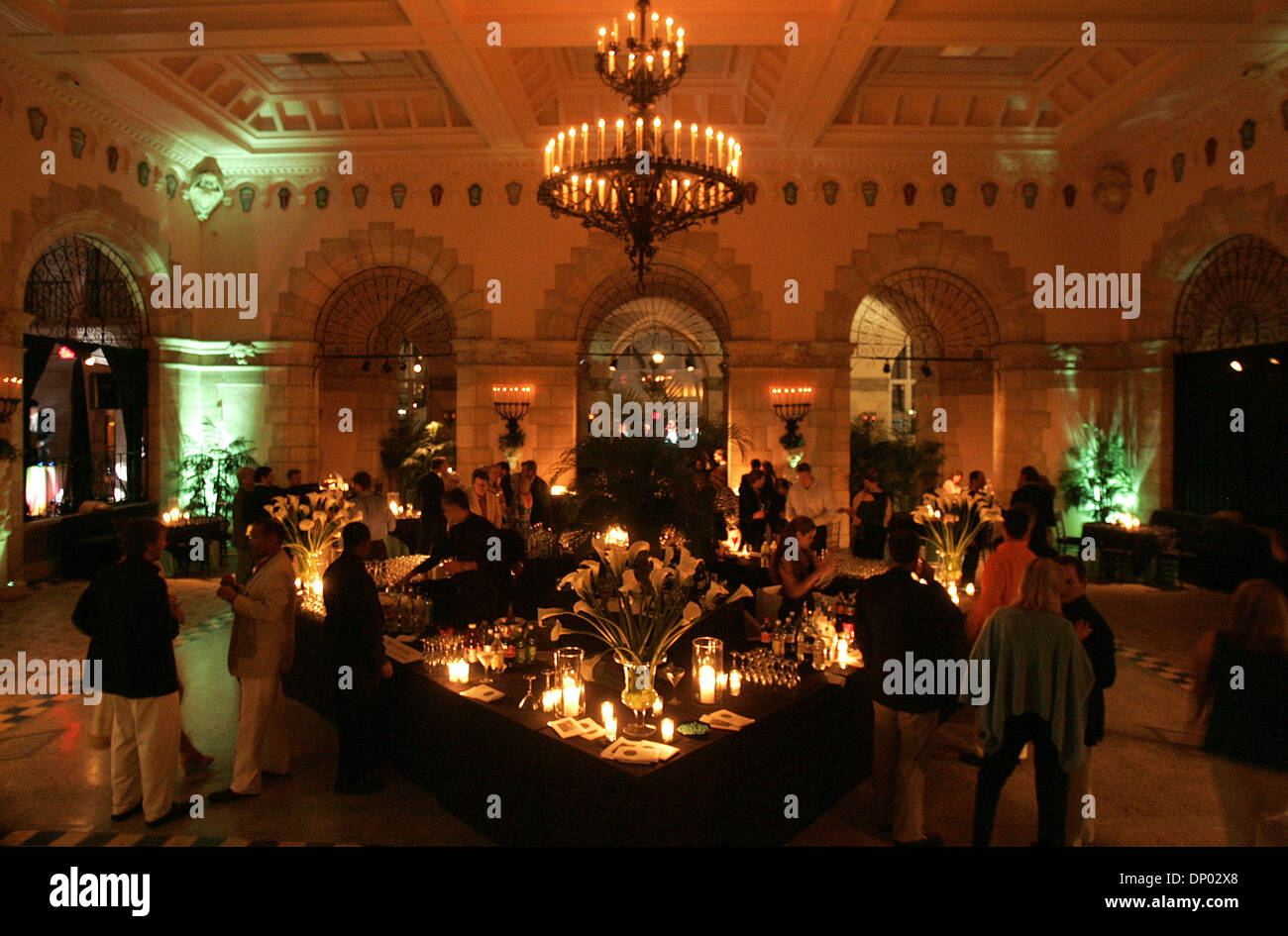 Feb 26, 2006; Palm Beach, FL, USA; The Whitehall Society held a 'Dancing After Dark' gala at the Flagler Museum in Palm Beach.  Mandatory Credit: Photo by Thomas Cordy/Palm Beach Post /ZUMA Press. (©) Copyright 2006 by Palm Beach Post Stock Photo