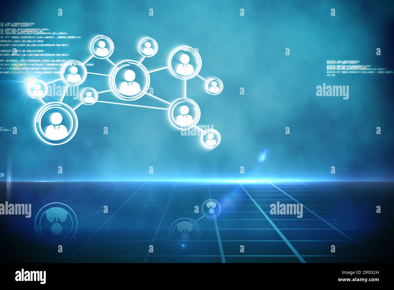 Futuristic technology interface Stock Photo - Alamy
