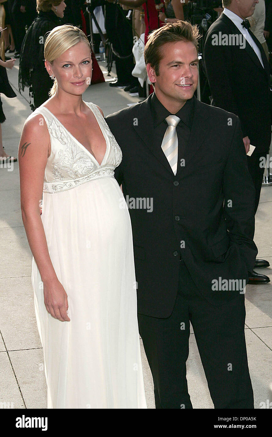 Mar 05, 2006; West Hollywood, CA, USA; SARAH O'HARE and LACHLAN MURDOCH at the 2006 Vanity Fair Oscar Party held at Mortons in West Hollywood, CA. Mandatory Credit: Photo by Jerome Ware/ZUMA Press. (©) Copyright 2006 by Jerome Ware Stock Photo