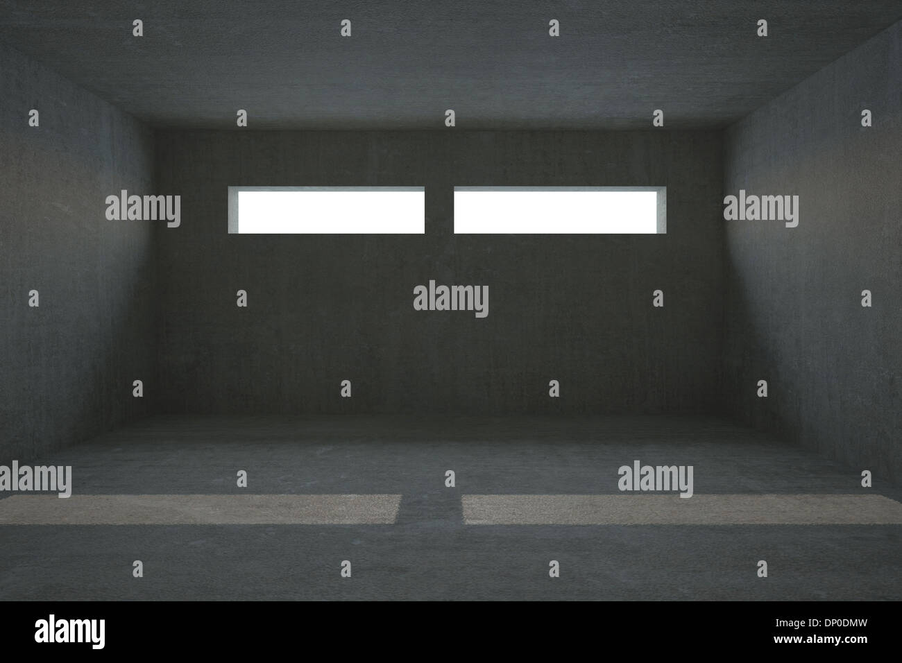 Dark grey room Stock Photo - Alamy