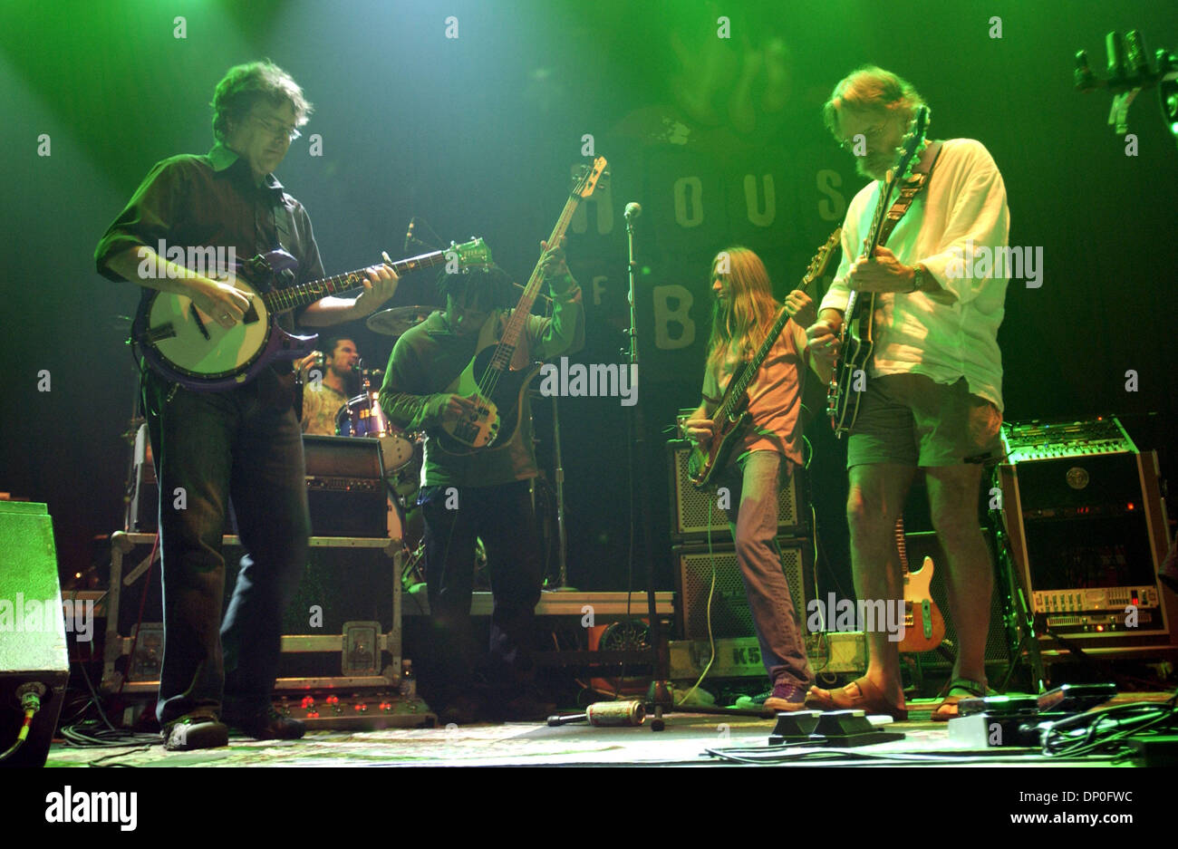 Mar 17, 2006; Myrtle Beach, SC, USA; Musicians (LR) Banjoist BELA