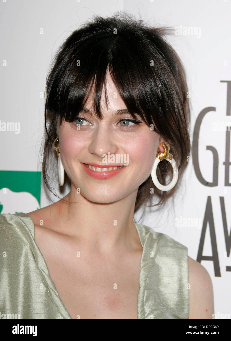 Mar 18, 2006; Beverly Hills, California, USA; Actress ZOOEY DESCHANEL ...