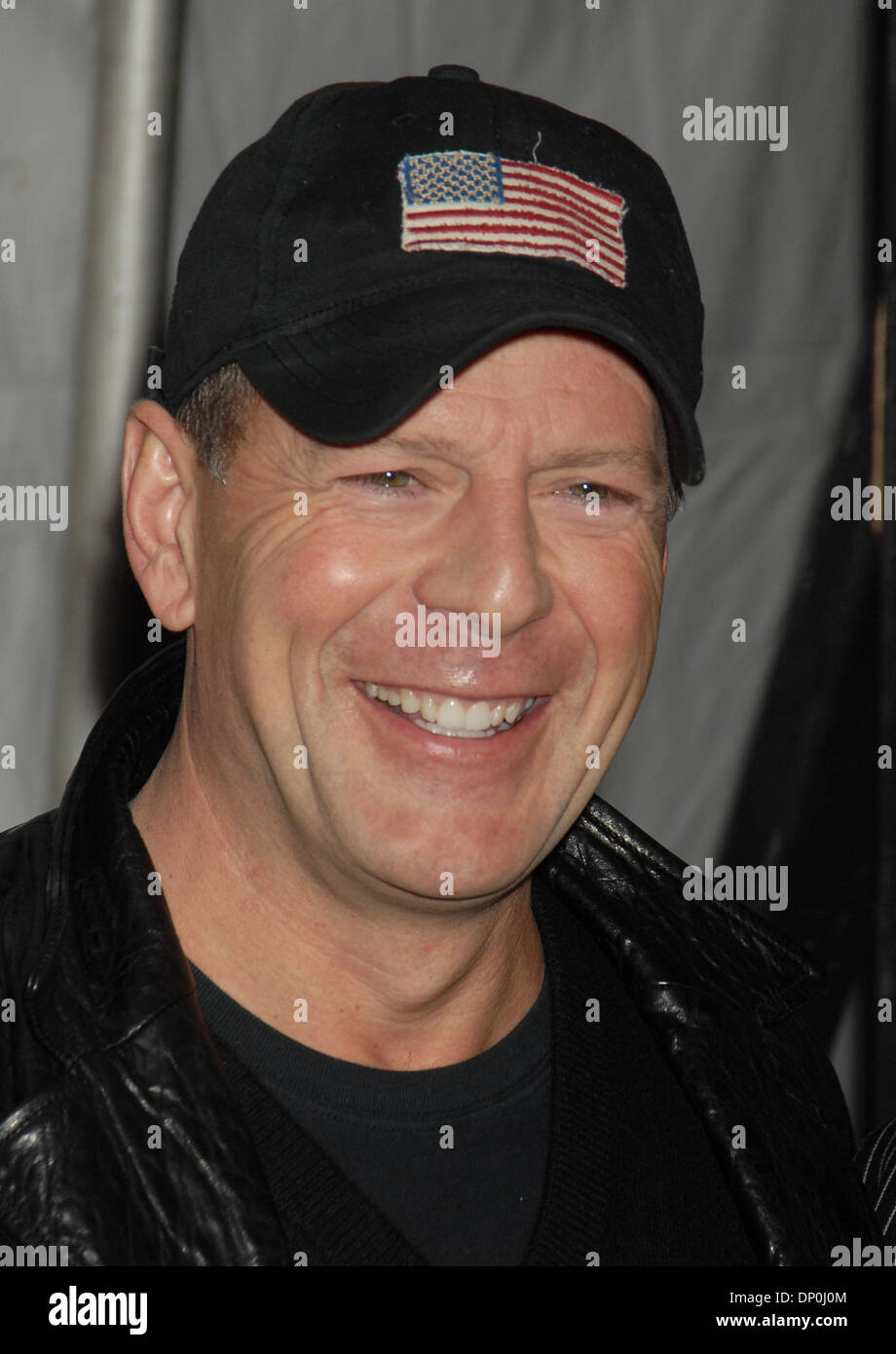 Mar 21, 2006; New York, NY, USA; BRUCE WILLIS at the 