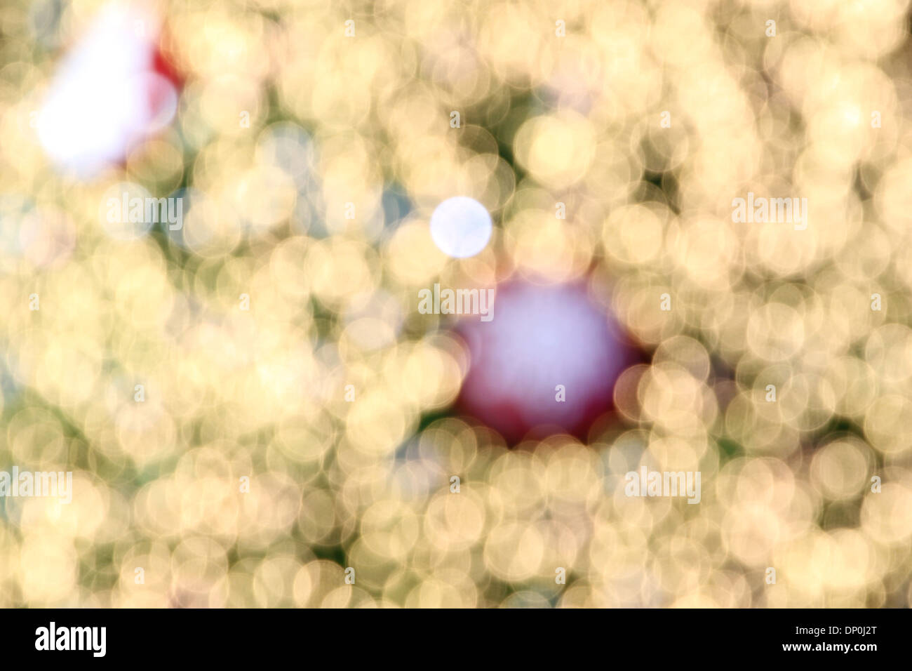Abstract golden bokeh background Stock Photo - Alamy