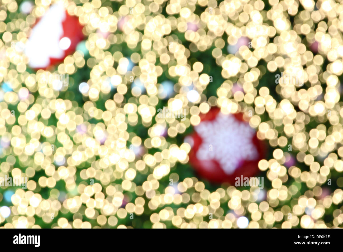 Abstract golden and green bokeh of background Stock Photo - Alamy