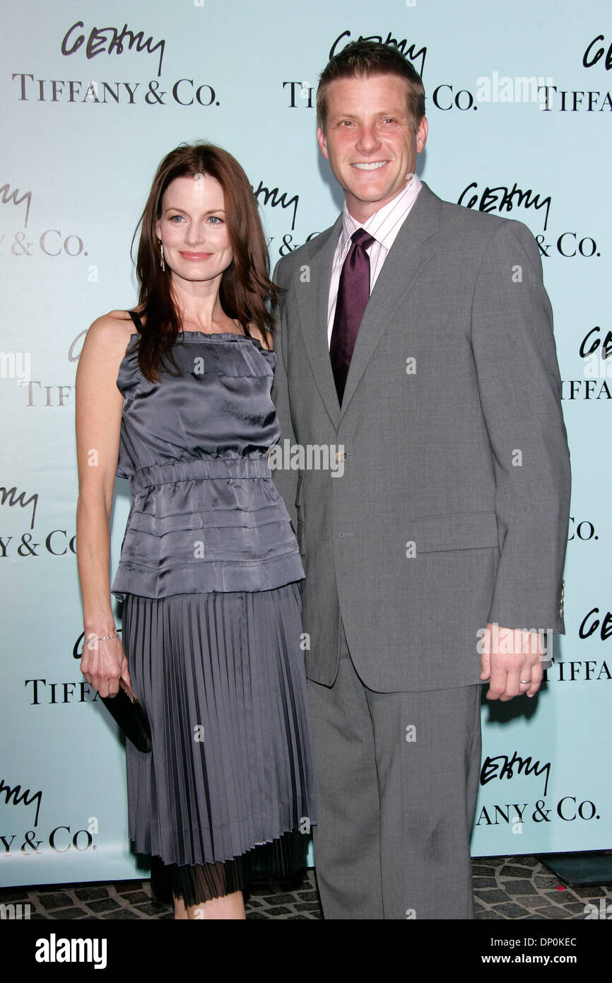 Mar 26, 2006; Beverly Hills, California, USA; Actor DOUG SAVANT & Actress LAURA LEIGHTON  arrives as Tiffany & Co. Celebrate the Launch of Frank Gehry's Premier Collection held at the Tiffany & Co. Store. Mandatory Credit: Photo by Lisa O'Connor/ZUMA Press. (©) Copyright 2006 by Lisa O'Connor Stock Photo