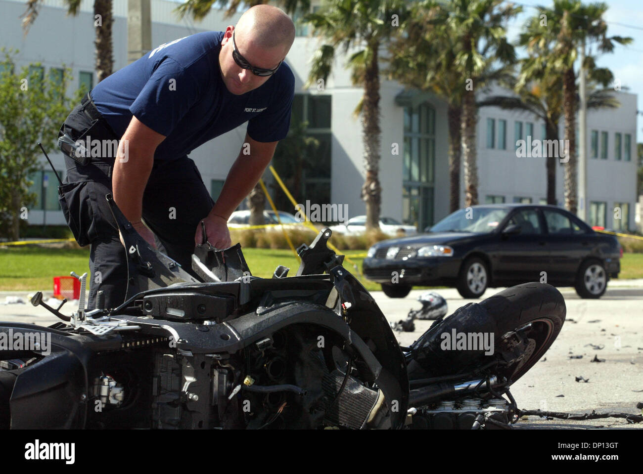 Apr 14 2006 Port St Lucie Fl Usa Port St Lucie Police Stock