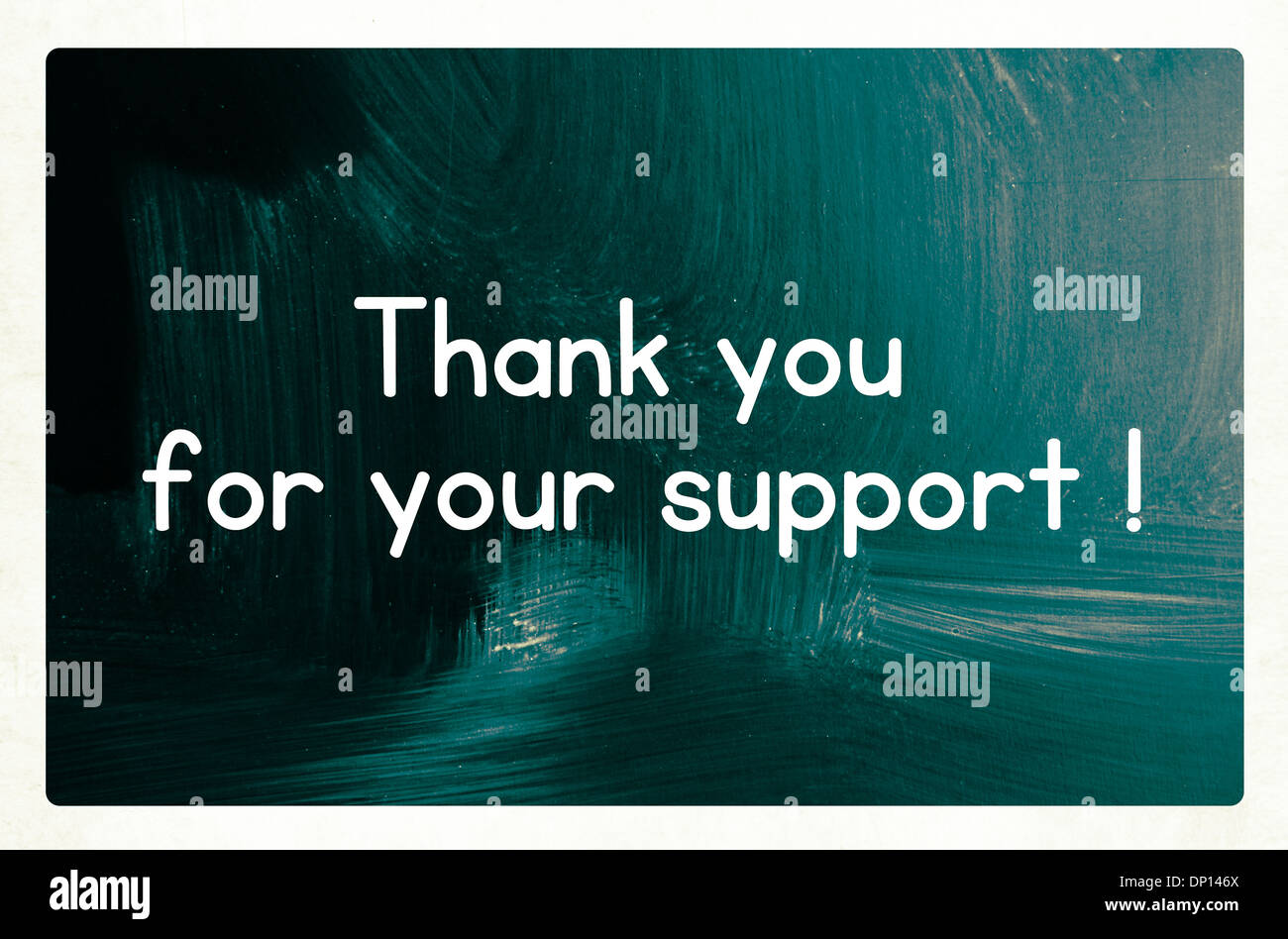 Thank You For Your Support Stock Photo Alamy Thank You For Your Support Stock Photo Alamy