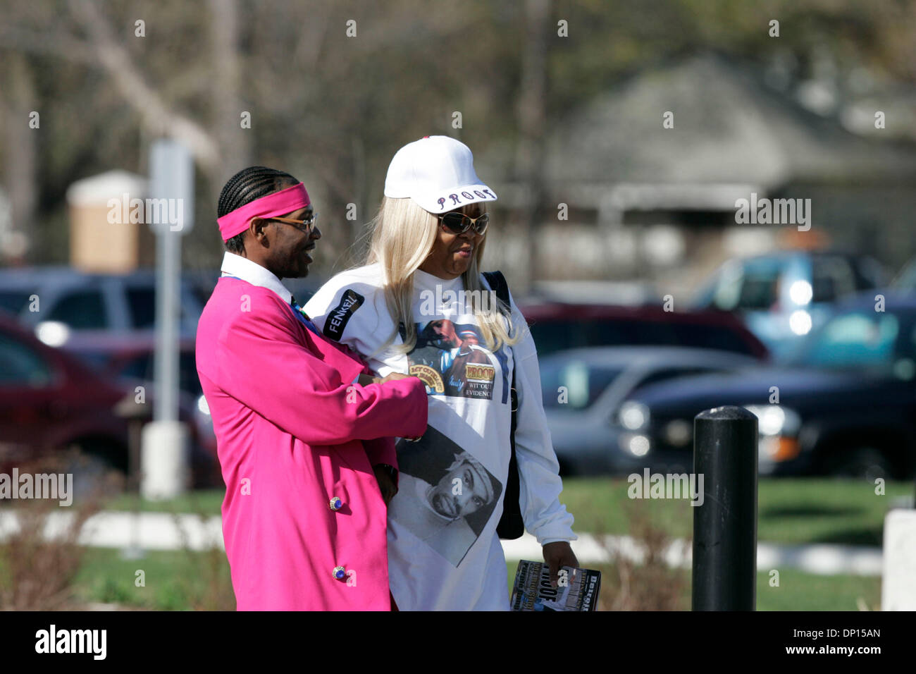 Apr 19, 2006; Detroit, MI, USA; The funeral for the rapper ...