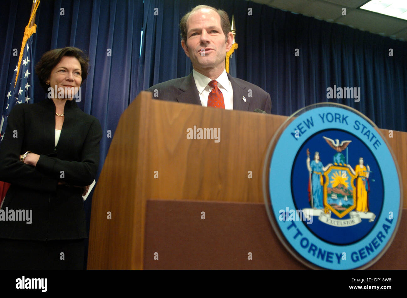 Apr 25, 2006; Manhattan, New York, USA; New York State Attorney General