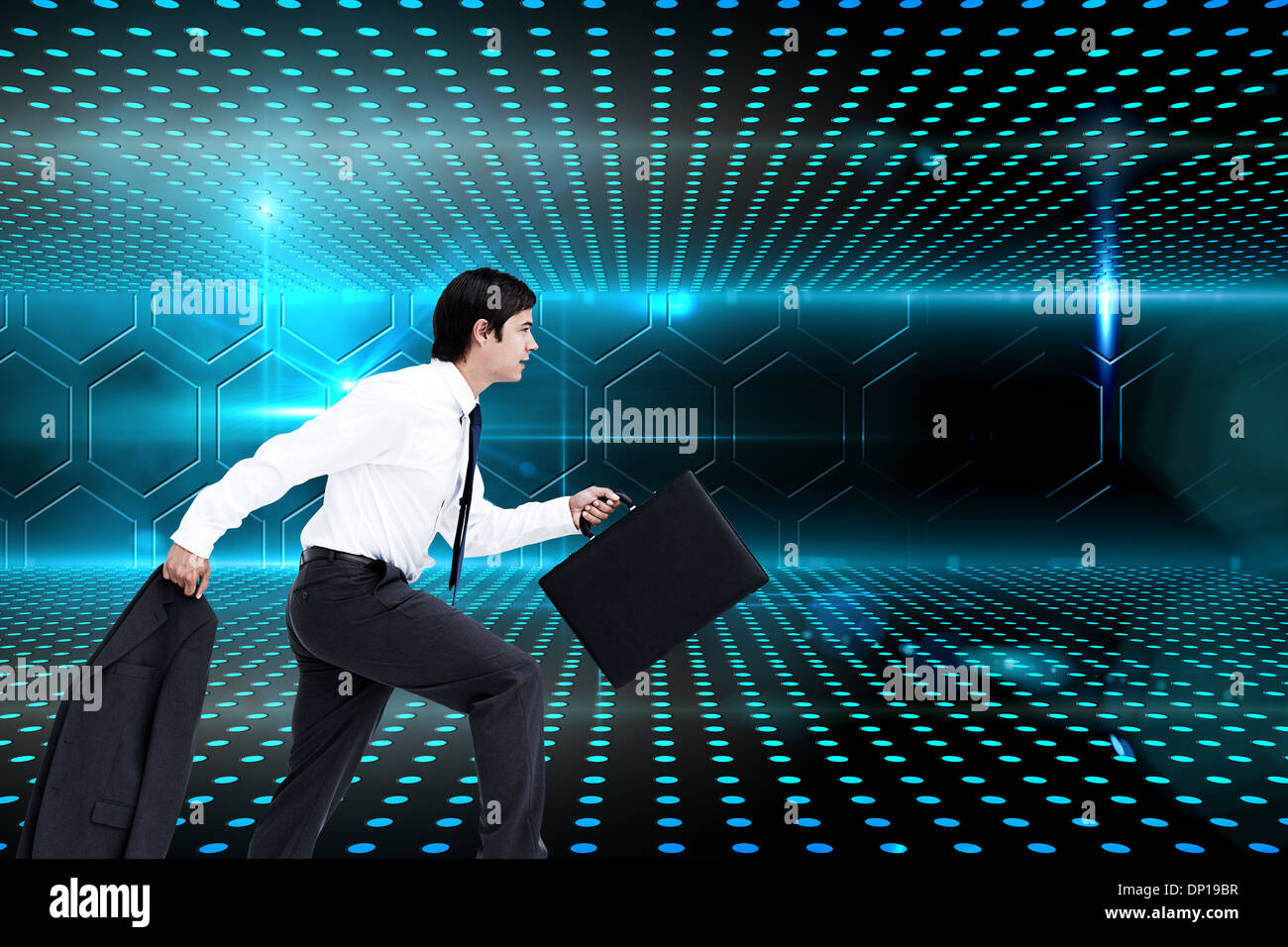 Man walking side view jacket hi-res stock photography and images - Alamy