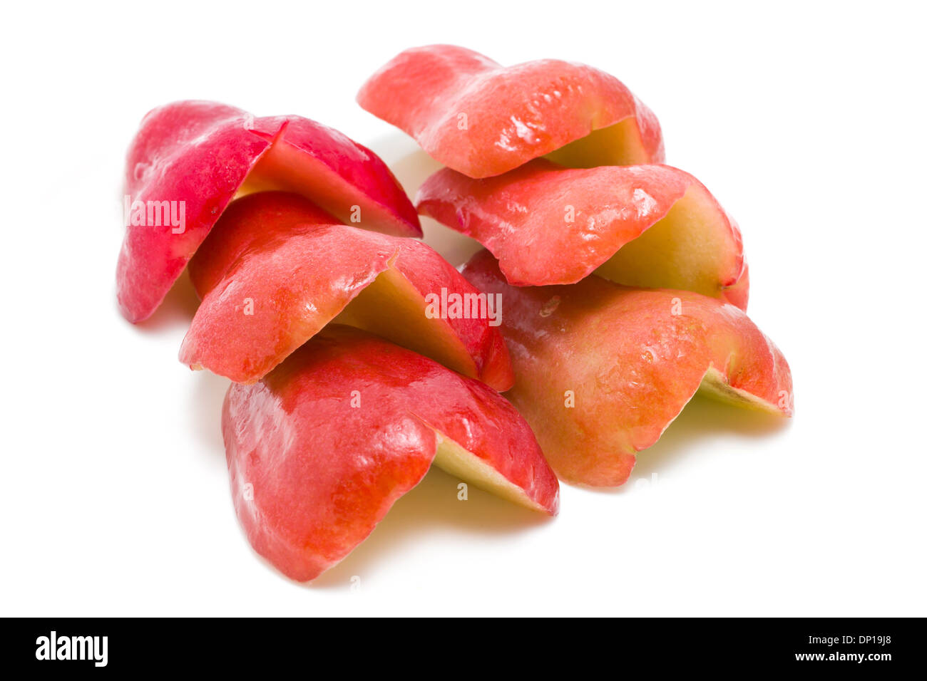 Rose apples isolated on white background Stock Photo