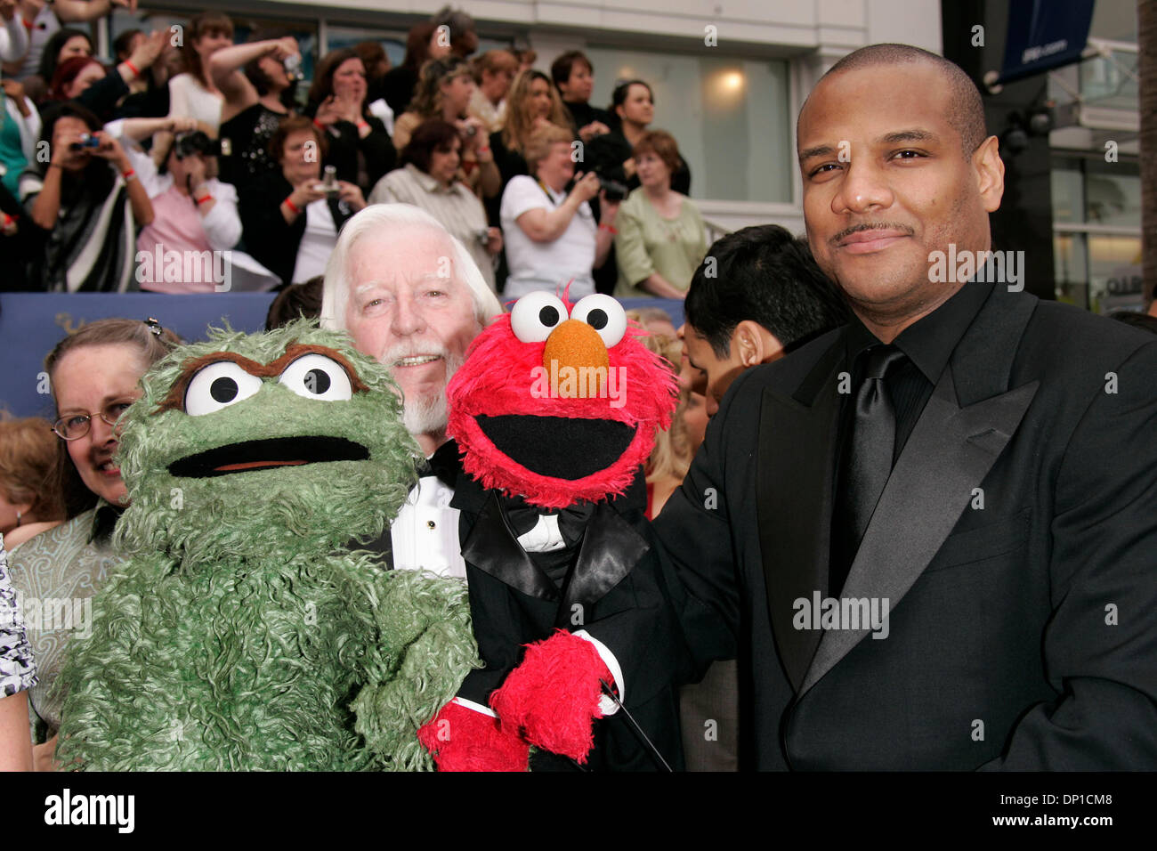Apr 28, 2006; Hollywood, CA, USA; KEVIN CLASH, CARROLL & ELMO at the 2006 Daytime Emmy Awards held at the Kodak Theatre. Mandatory Credit: Photo by Lisa O'Connor/ZUMA Press. (©) Copyright 2006 by Lisa O'Connor Stock Photo