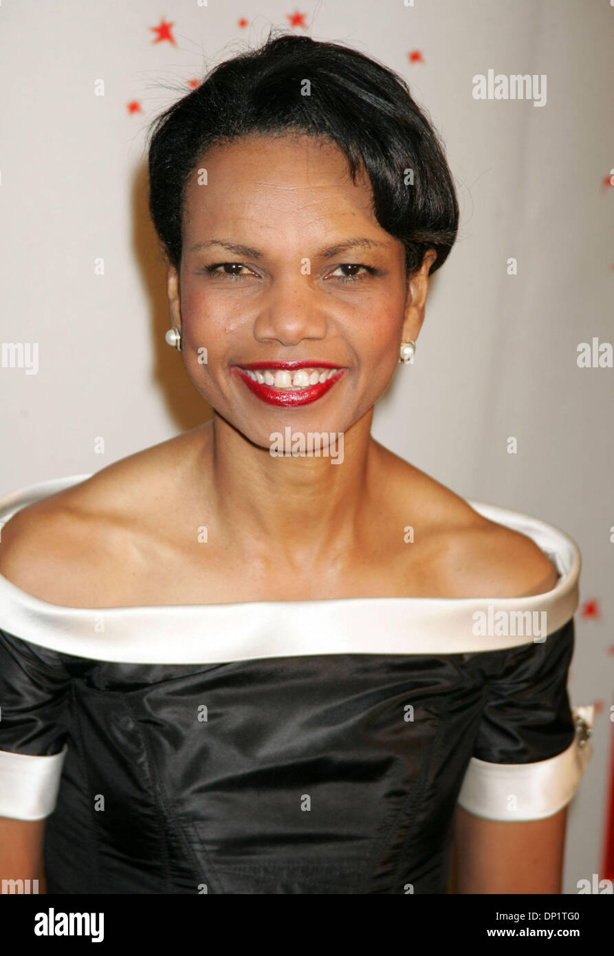 May 08, 2006; New York, NY, USA; DR. CONDOLEEZZA RICE at the arrivals ...