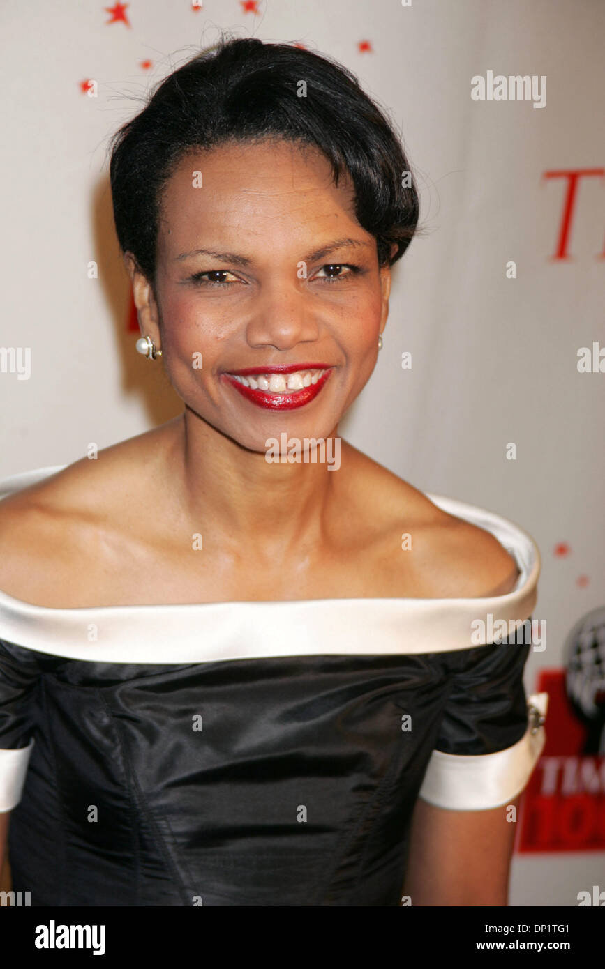 May 08, 2006; New York, NY, USA; DR. CONDOLEEZZA RICE at the arrivals ...