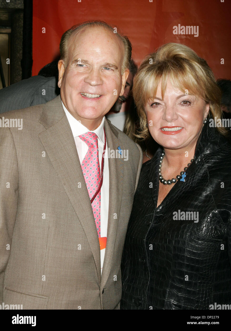 May 15, 2006; New York, NY, USA; BOB WRIGHT and SUZANNE WRIGHT at the