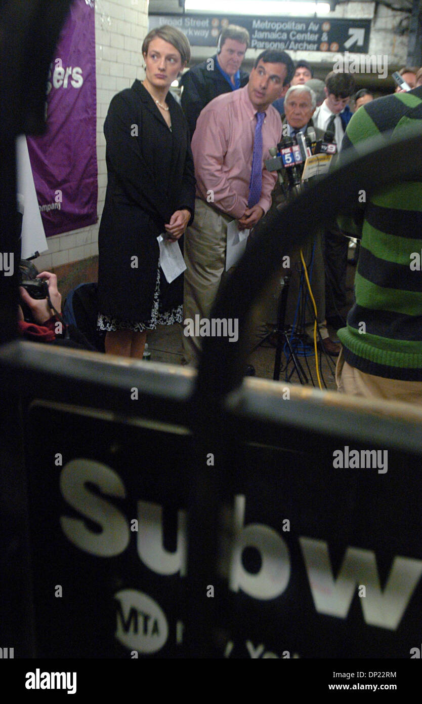 May 16, 2006; Manhattan, NY, USA; Neysa Pranger, of the Straphangers