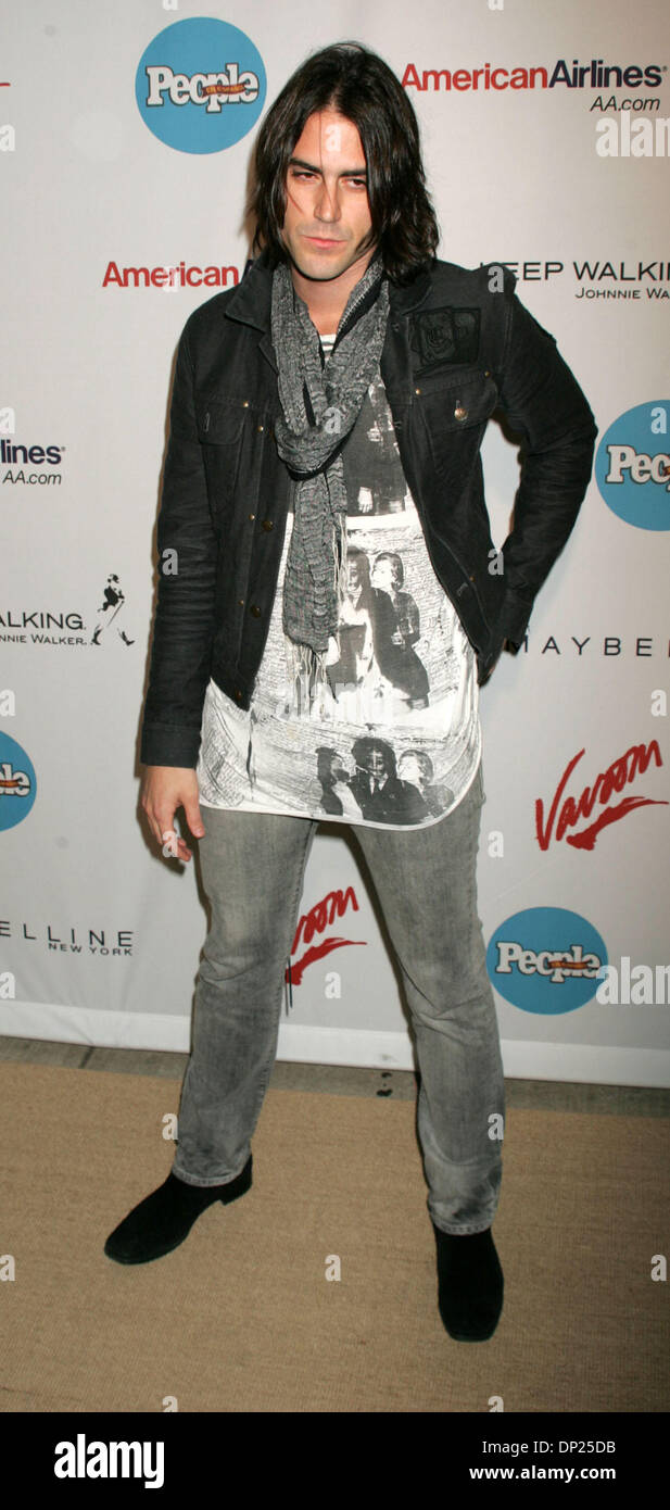 May 17, 2006; New York, NY, USA; Singer DIEGO GARCIA at the arrivals of