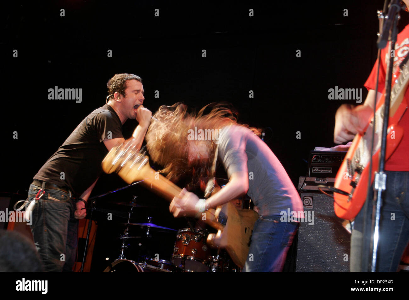 May 17, 2006; New York, NY, USA; Vocalist MAX BEMIS and bassist ALEX