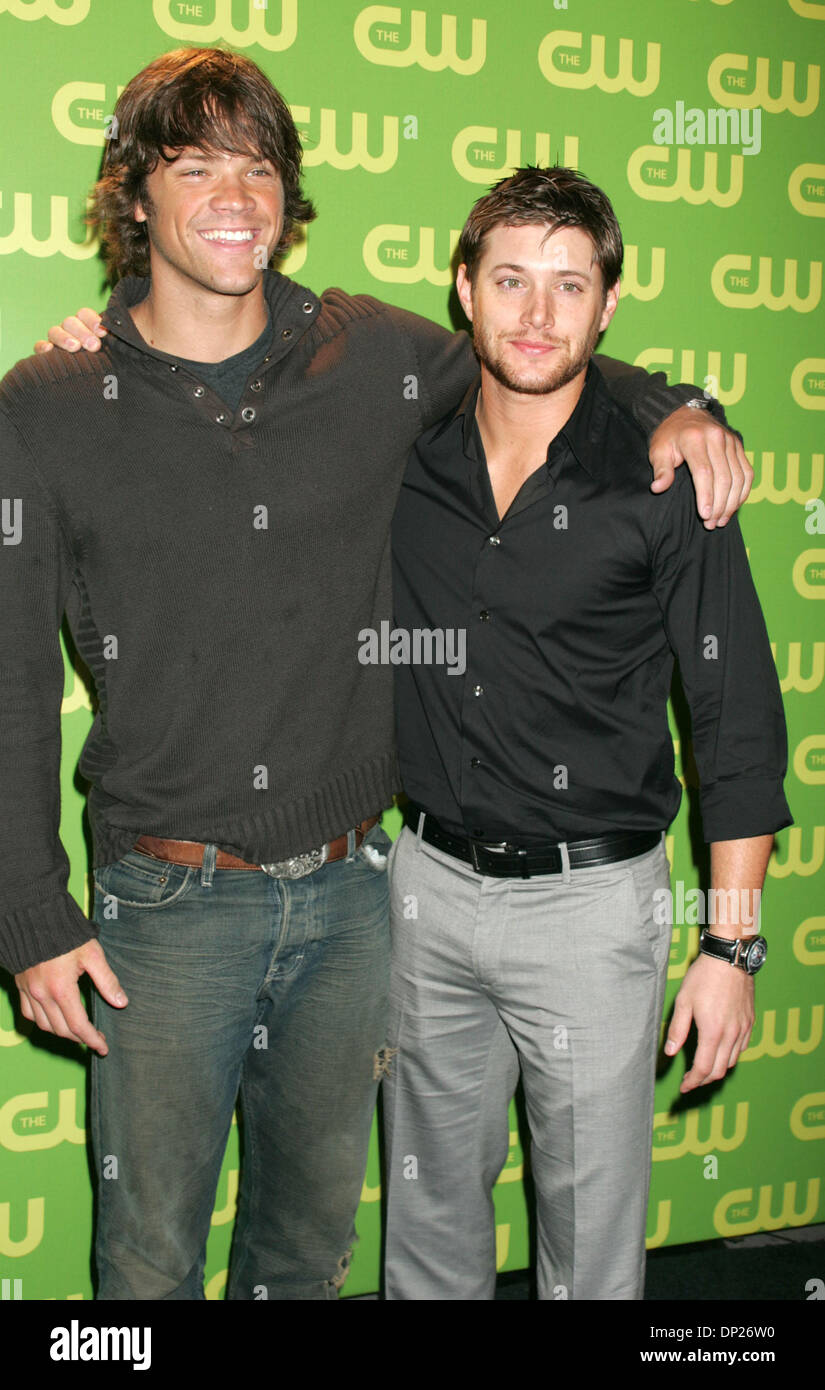 May 18, 2006; New York, NY, USA; Actors JARED PADALECKI and JENSEN ACKLES  at the arrivals for the CW 2006-2007 Primetime Upfront held at Madison  Square Garden. Mandatory Credit: Photo by Nancy