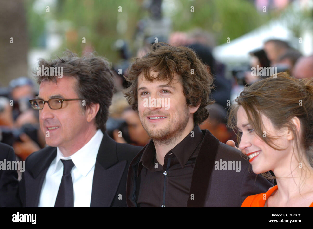 May 20, 2006; Cannes, FRANCE; FRANCOIS CLUZET and GUILLAUME CANET at the 'Selon Charlie' Premiere during the 59th Cannes International Film Festival.  Mandatory Credit: Photo by Frederic Injimbert/ZUMA Press. (©) Copyright 2006 by Frederic Injimbert Stock Photo