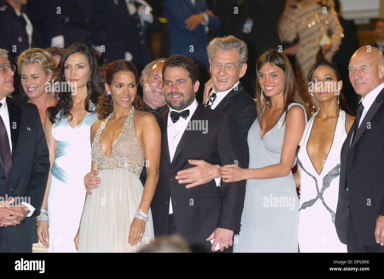 May 22 2006 Cannes France Cast Of X Men 3 Rebecca Romijn Famke Stock Photo Alamy