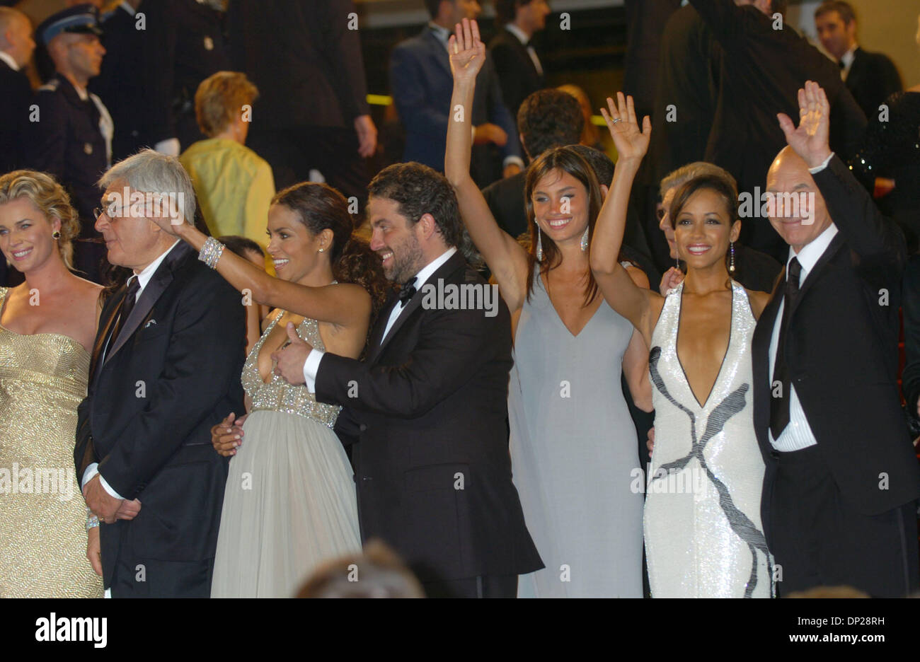 May 22 06 Cannes France Cast Of X Men 3 Rebecca Romijn Halle Stock Photo Alamy