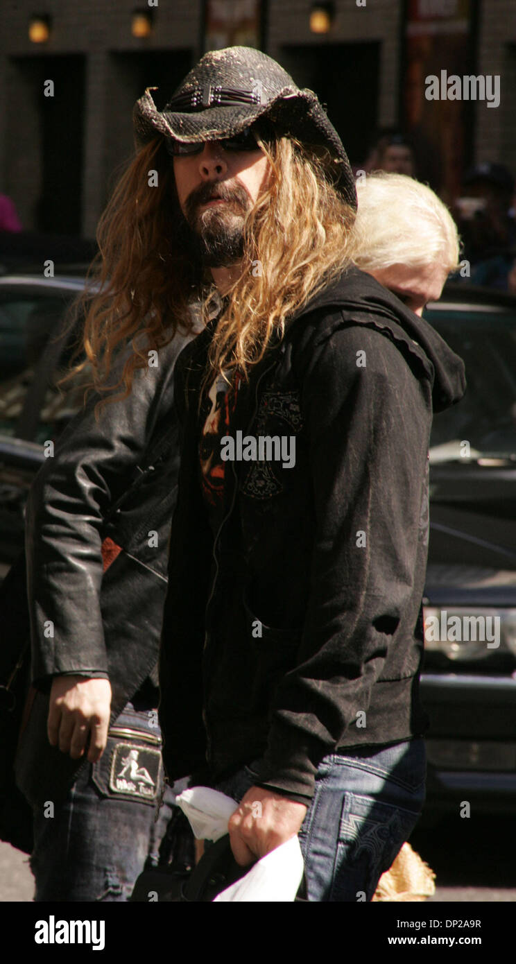 May 24 2006 New York NY USA Musician ROB ZOMBIE at his