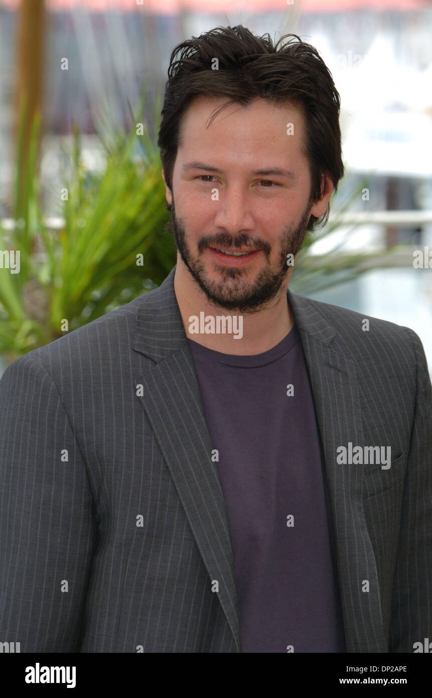 May 25, 2006; Cannes, FRANCE; KEANU REEVES at 'A Scanner Darkly' photocall during the 59th Cannes International Film Festival. Mandatory Credit: Photo by Frederic Injimbert/ZUMA Press. (©) Copyright 2006 by Frederic Injimbert Stock Photo