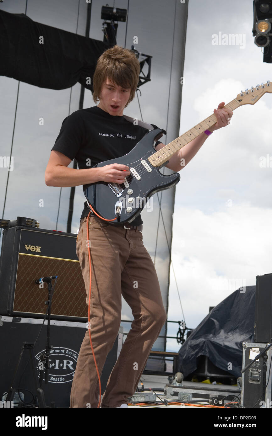 Jamie cook guitarist arctic monkeys hires stock photography and images