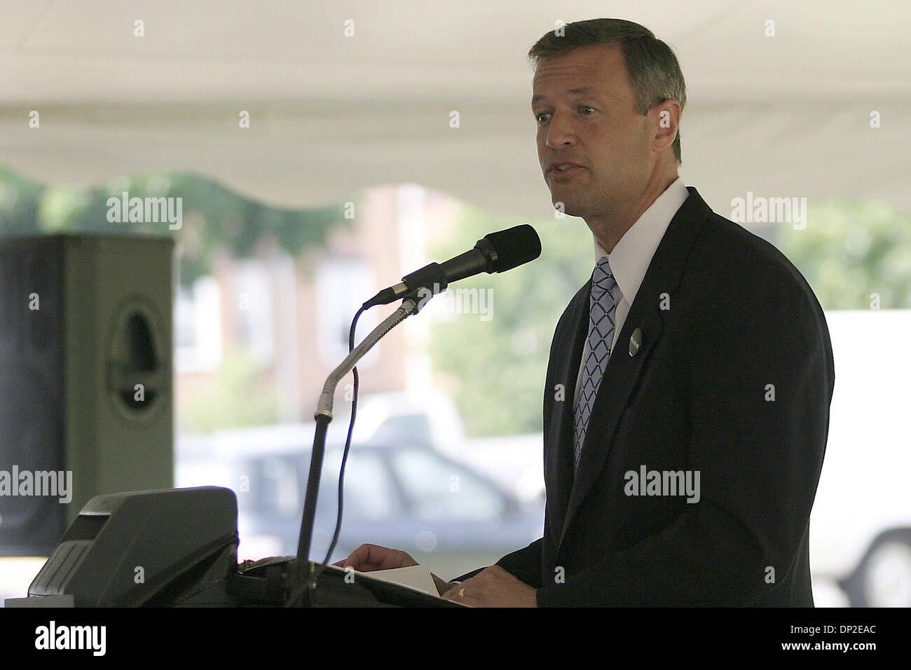 May 31, 2006; Baltimore, MD, USA; Baltimore City Mayor MARTIN O'MALLEY