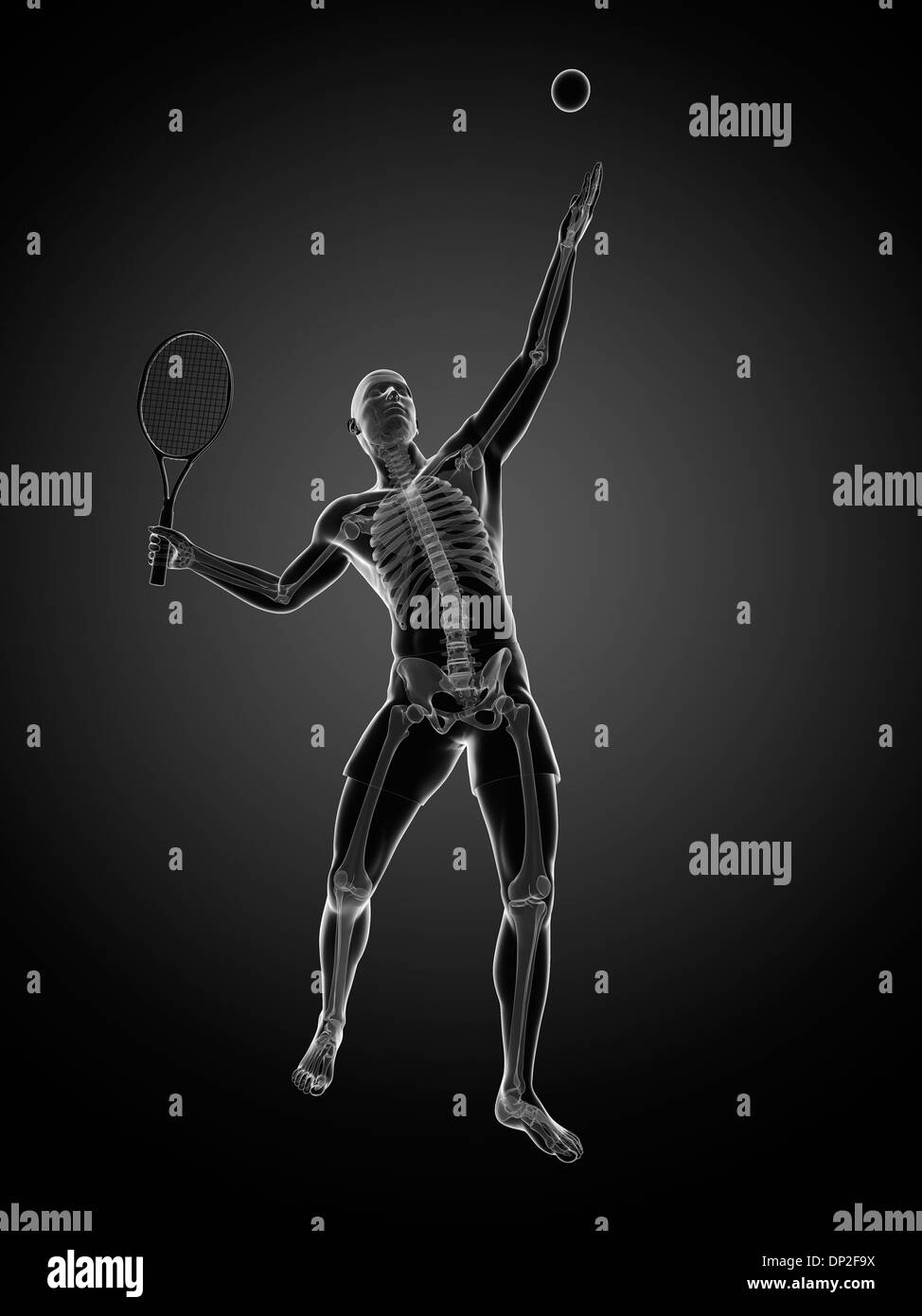 Tennis Player Black and White Stock Photos & Images - Alamy