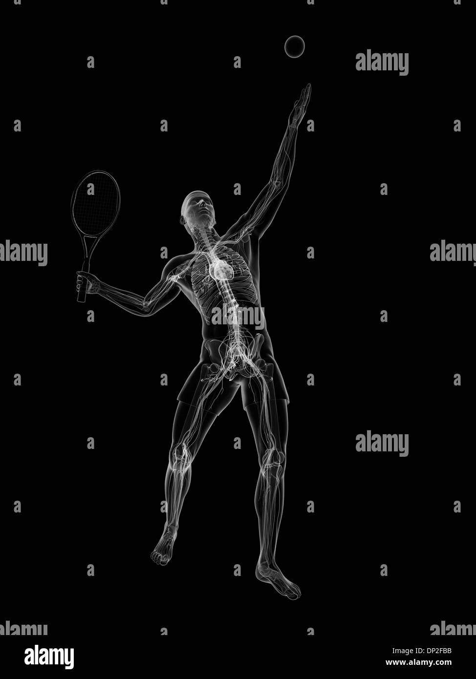 Tennis Player Black and White Stock Photos & Images - Alamy